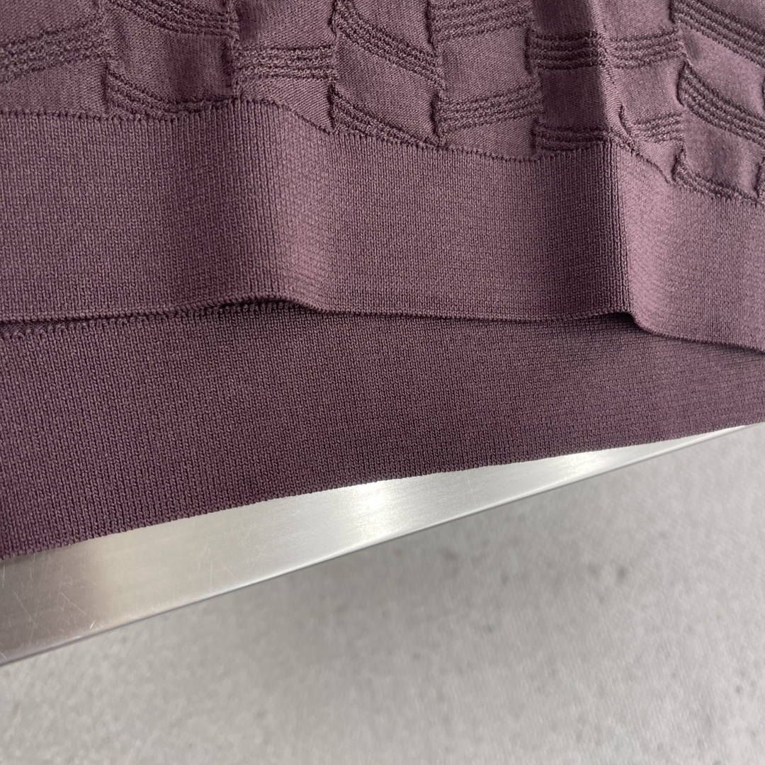 -KITON 25SS春夏新款科技纤维混纺针织翻领短Tee,男士红标拉链门襟斜条纹嵌花针织短袖Polo衫