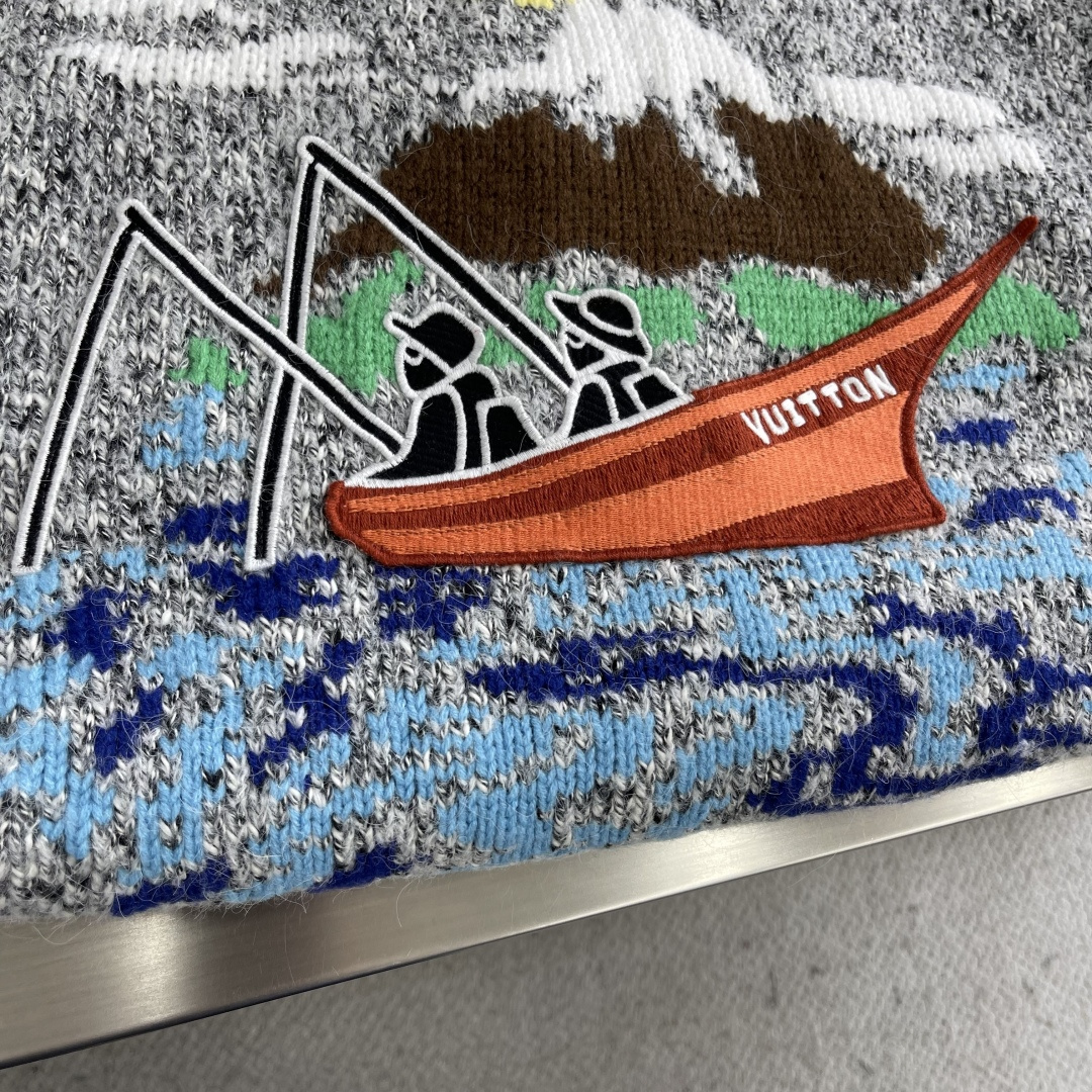 -驴牌 25ss新款针织束腰夹克向 2025 秋冬系列汲取灵感，以背部缤纷嵌花悉心描绘 Pharrell