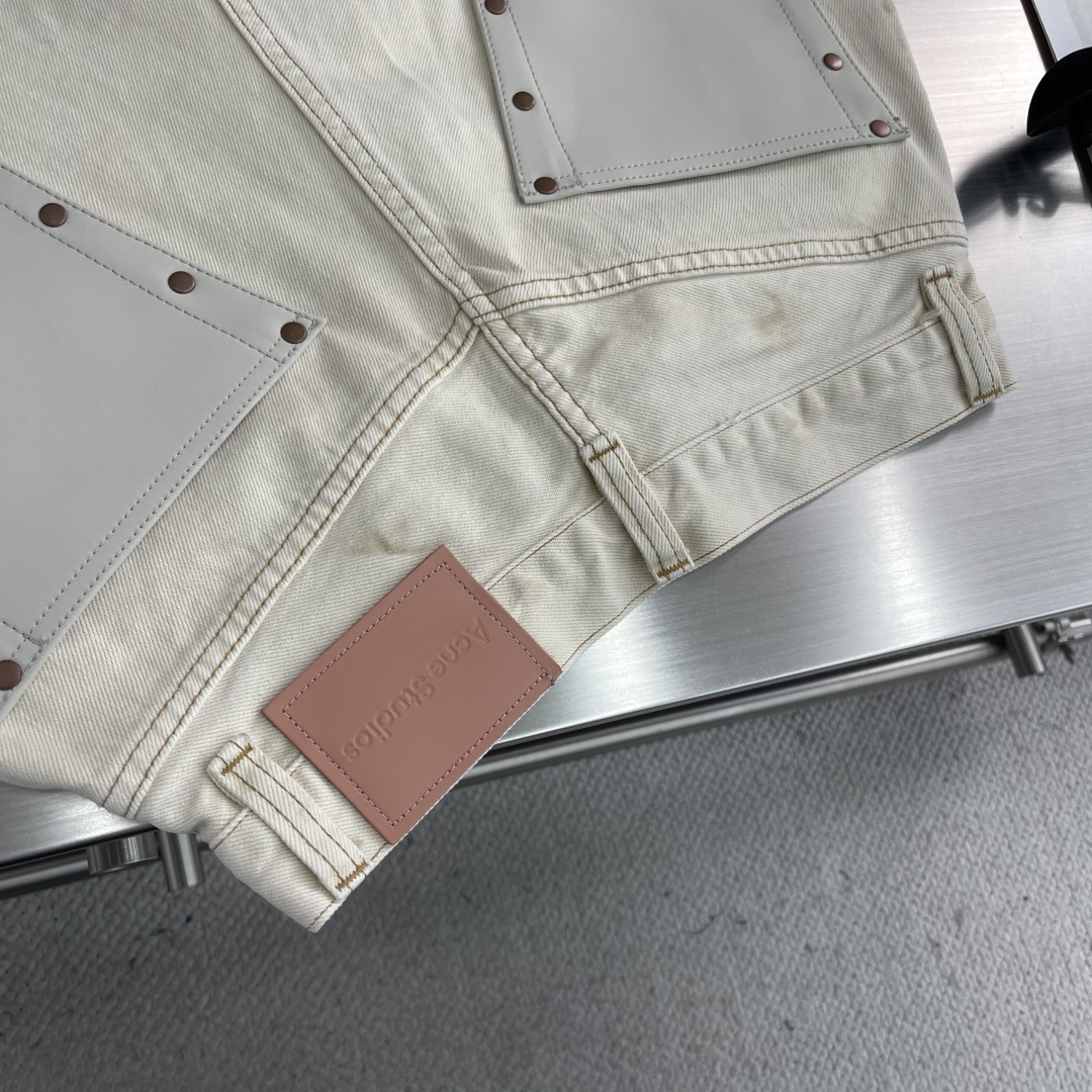 -Acne 25ss新款水洗宽松版型牛仔裤 男女同款 高版本码数：XS.S.M.L.XL.XXL裤长 1