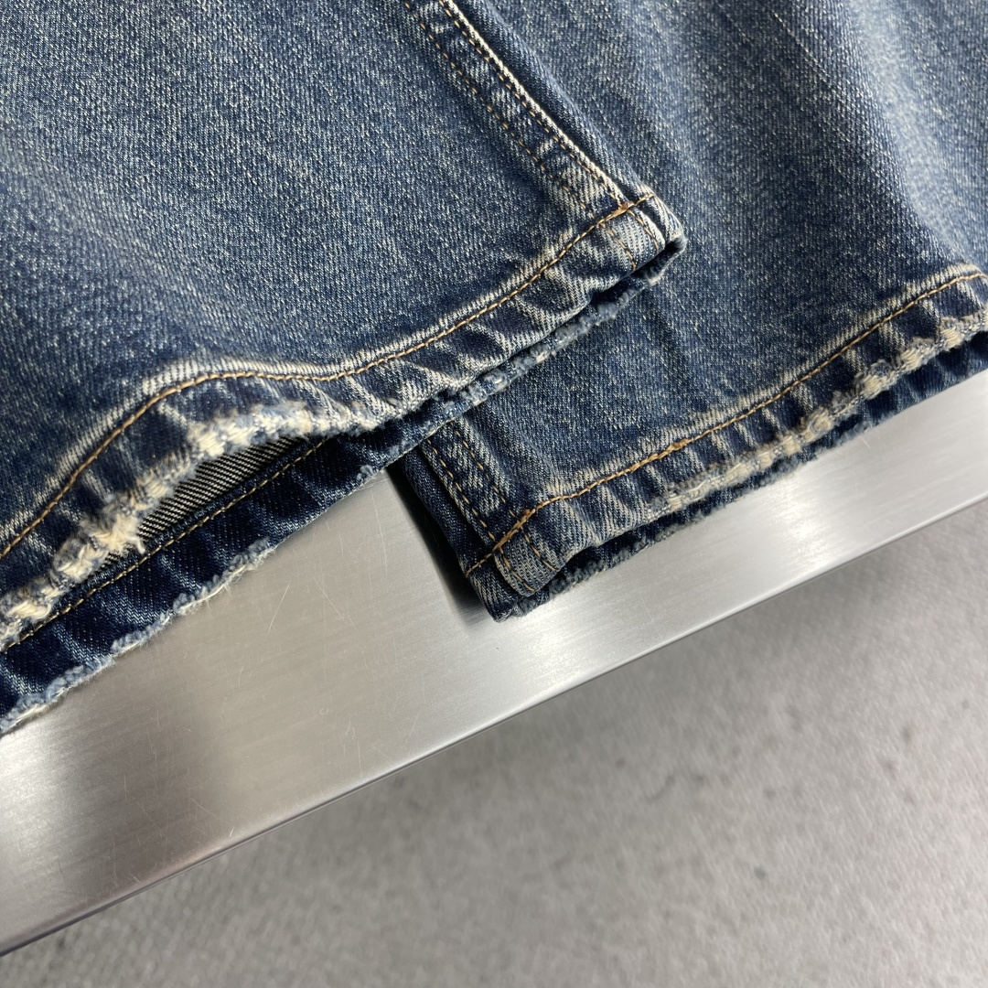 -Acne 25ss新款做旧纽扣门襟牛仔裤 男女同款 高版本码数：29.30.31.32.33.腰围 8