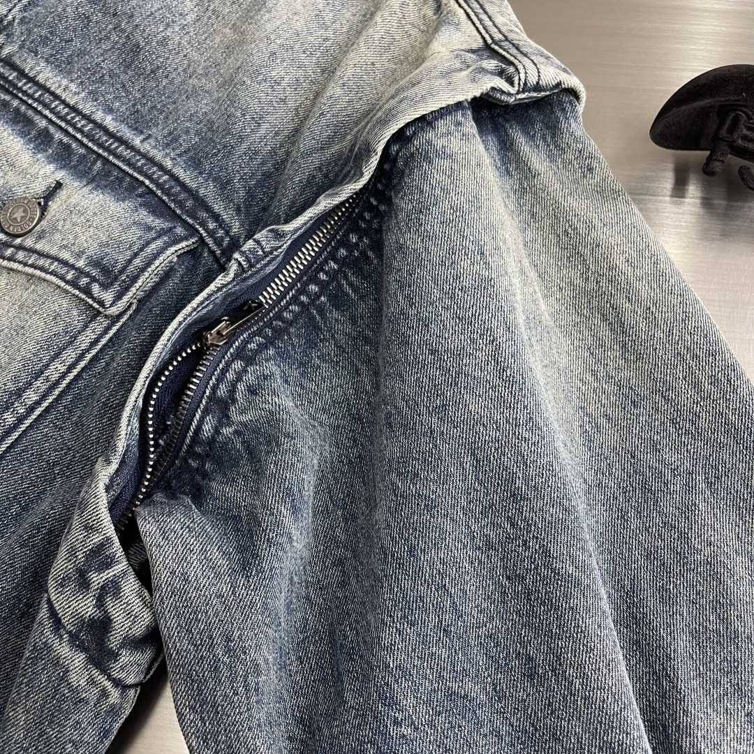 -Golden Goose 易烊千玺同款可拆袖男女同款牛仔外套尺码:S-XL