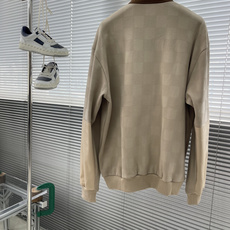 -驴牌 25fw新款DAMIER 半拉链工装套头衫 本款半拉链套头衫为 Damier 珠地棉混 -驴牌 25fw新款DAMIER 半拉链工装套头衫 本款半拉链套头衫为 Damier 珠地棉混