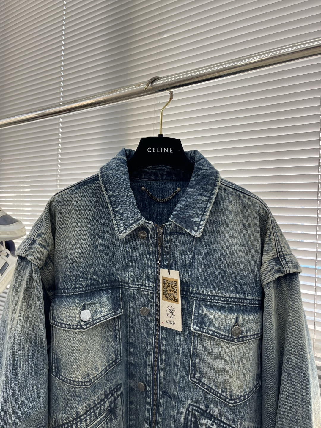 -Golden Goose 易烊千玺同款可拆袖男女同款牛仔外套尺码:S-XL