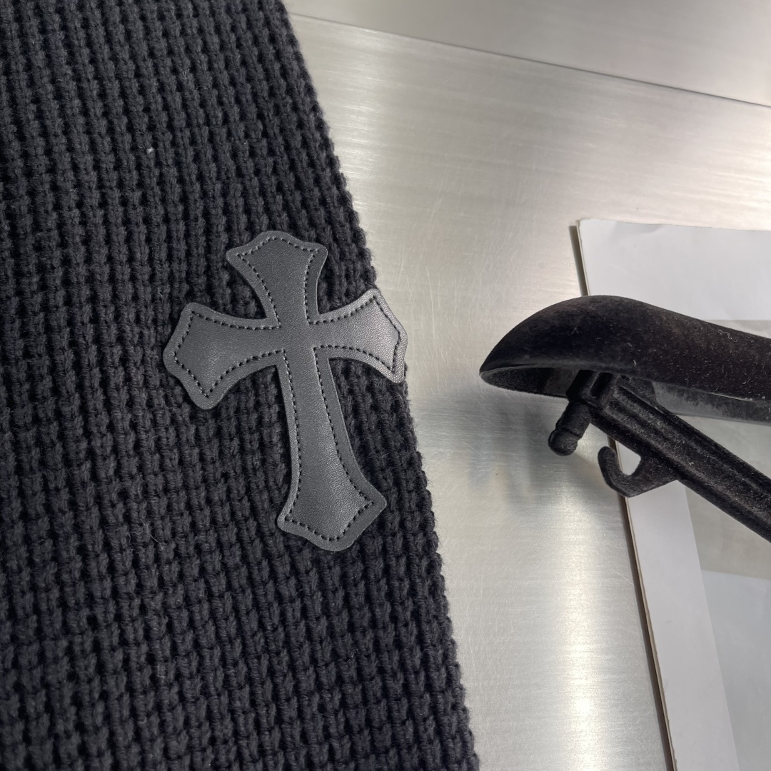 -CH 克罗心 2025秋冬系列针织开衫码数：S-XXL 男女同款 纱线采用细针织法，上身舒适，今年最好