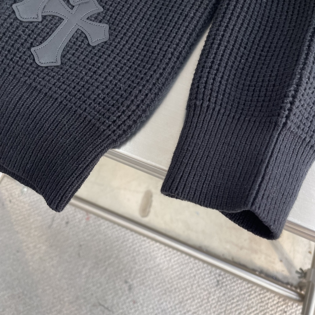 -CH 克罗心 2025秋冬系列针织开衫码数：S-XXL 男女同款 纱线采用细针织法，上身舒适，今年最好