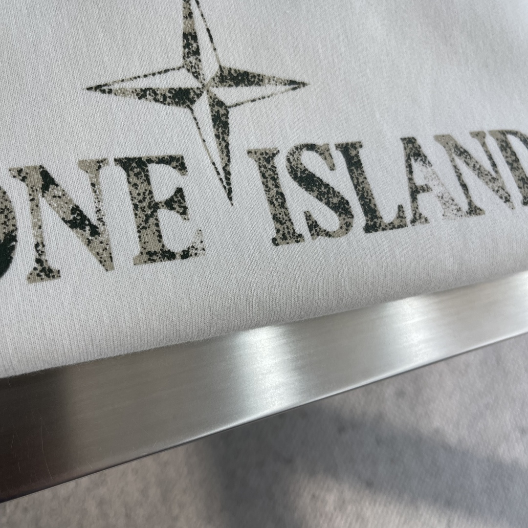 -Stone Island 2025秋冬系列休闲圆领卫衣码数：M-5XL 微阔版型轻量棉感卫衣。石头家同