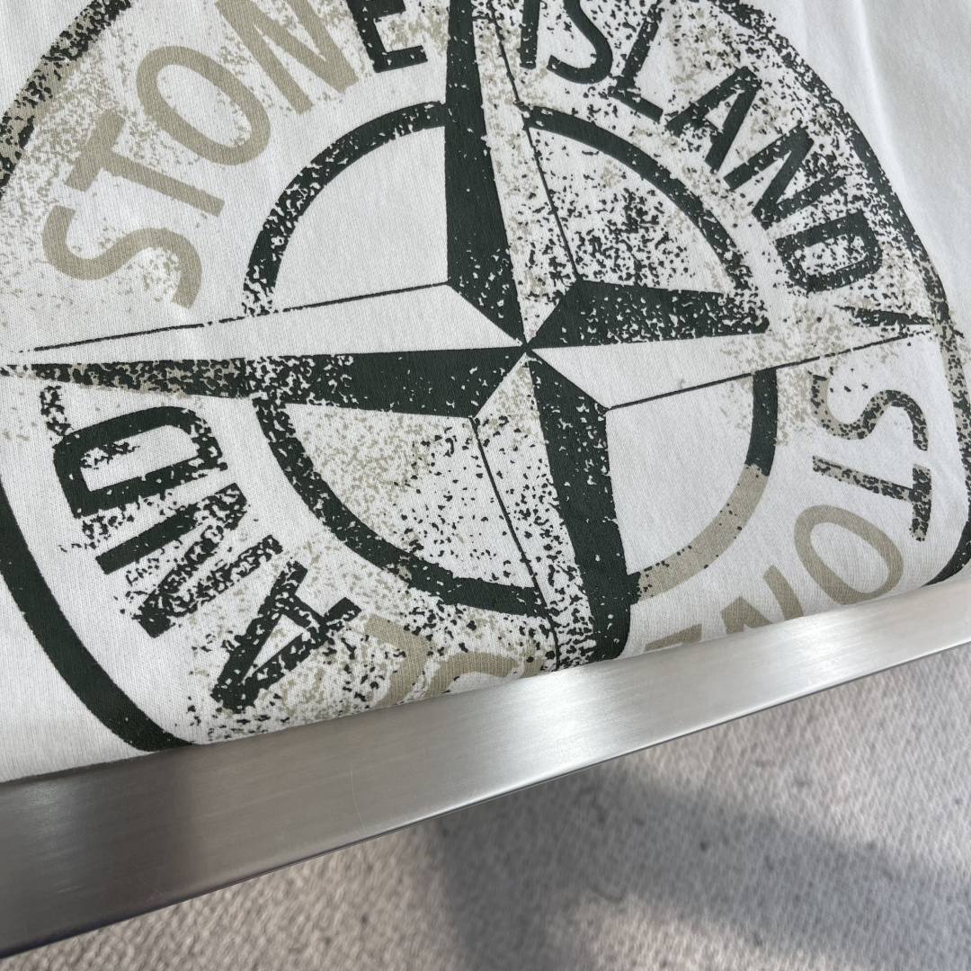 -Stone Island 2025秋冬系列休闲圆领卫衣码数：M-5XL 微阔版型轻量棉感卫衣。石头家同