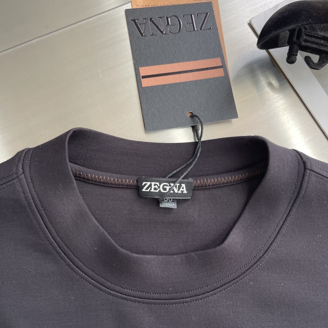 -Z ZEGN 休闲长袖卫衣特柔软舒适材质 7%羊毛 50%莫代尔。36%聚酯纤维 7%氨纶 尺码：48
