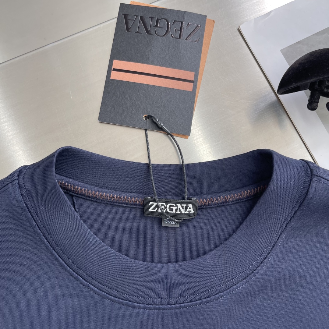 -Z ZEGN 休闲长袖卫衣特柔软舒适材质 7%羊毛 50%莫代尔。36%聚酯纤维 7%氨纶 尺码：48