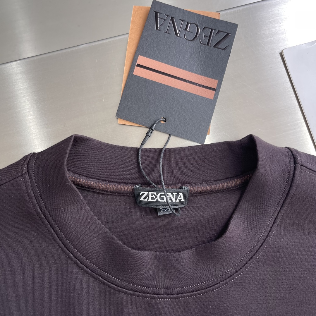 -Z ZEGN 休闲长袖卫衣特柔软舒适材质 7%羊毛 50%莫代尔。36%聚酯纤维 7%氨纶 尺码：48