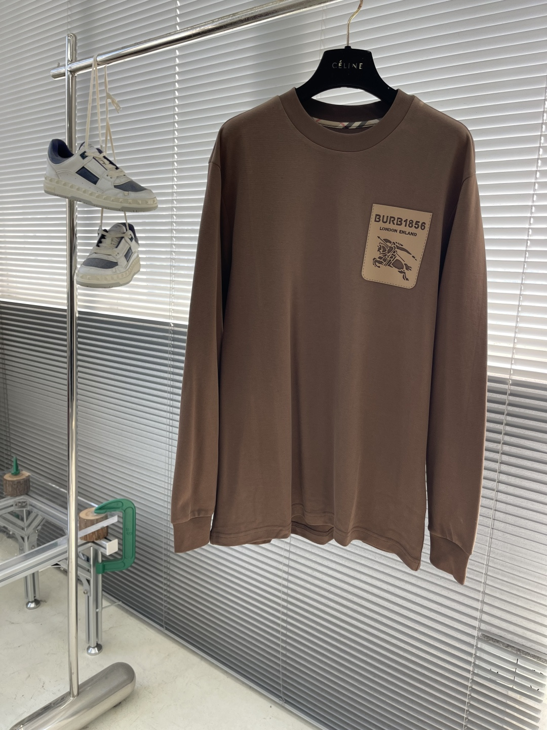 -BBR 2025秋冬系列休闲长袖T恤码数：M-5XL 微阔版型潮流罗马磨毛。面料表面刷毛做磨毛工艺与特