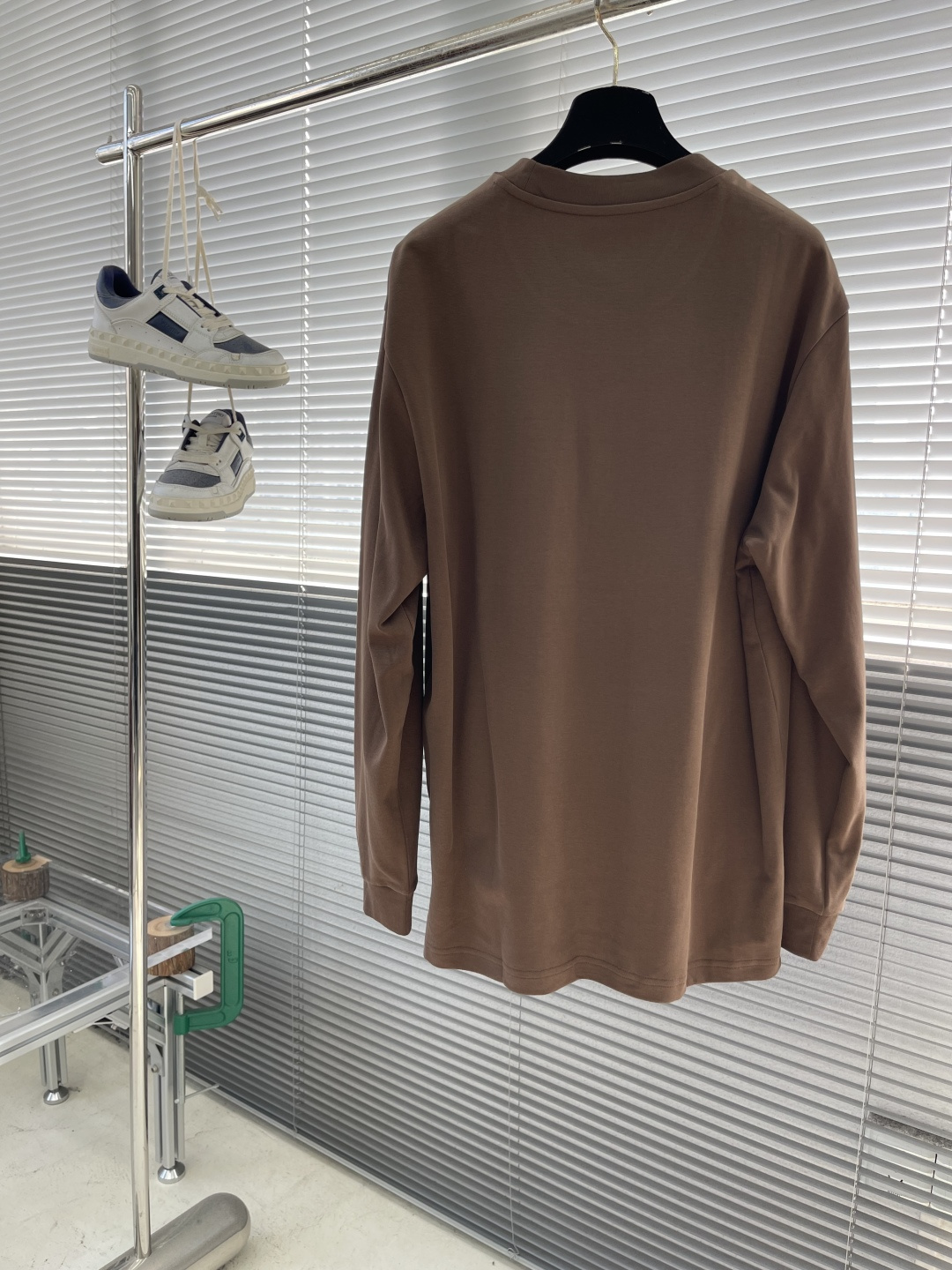 -BBR 2025秋冬系列休闲长袖T恤码数：M-5XL 微阔版型潮流罗马磨毛。面料表面刷毛做磨毛工艺与特