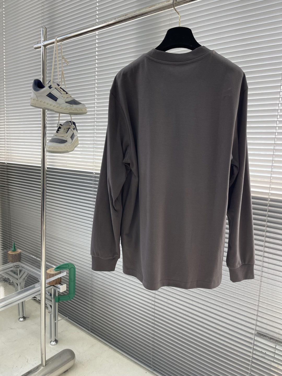 -BBR 2025秋冬系列休闲长袖T恤码数：M-5XL 微阔版型潮流罗马磨毛。面料表面刷毛做磨毛工艺与特