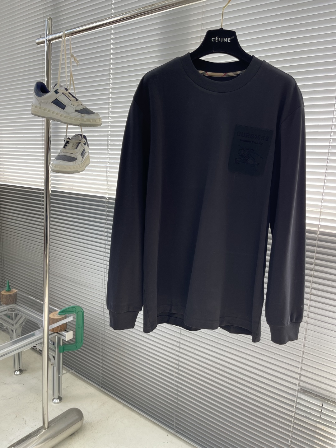 -BBR 2025秋冬系列休闲长袖T恤码数：M-5XL 微阔版型潮流罗马磨毛。面料表面刷毛做磨毛工艺与特