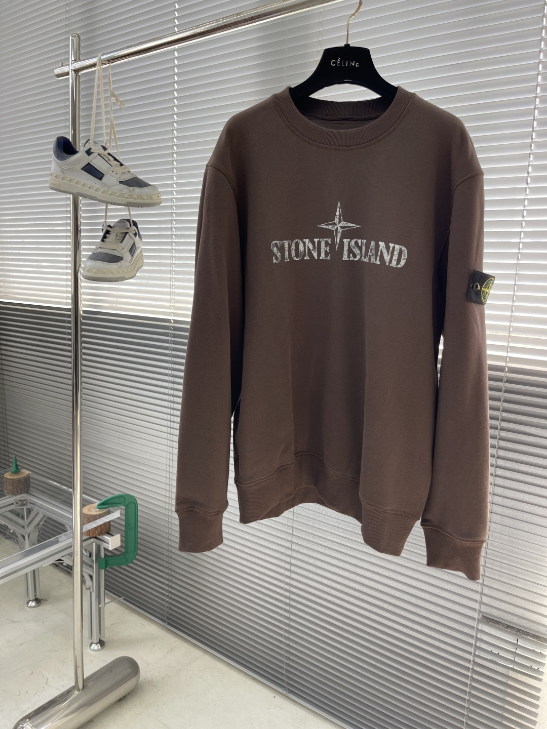 -Stone Island 2025秋冬系列休闲圆领卫衣码数：M-5XL 微阔版型轻量棉感卫衣。石头家同