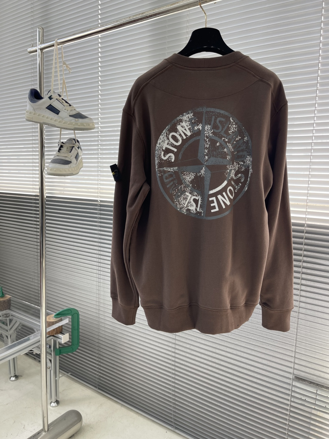 -Stone Island 2025秋冬系列休闲圆领卫衣码数：M-5XL 微阔版型轻量棉感卫衣。石头家同