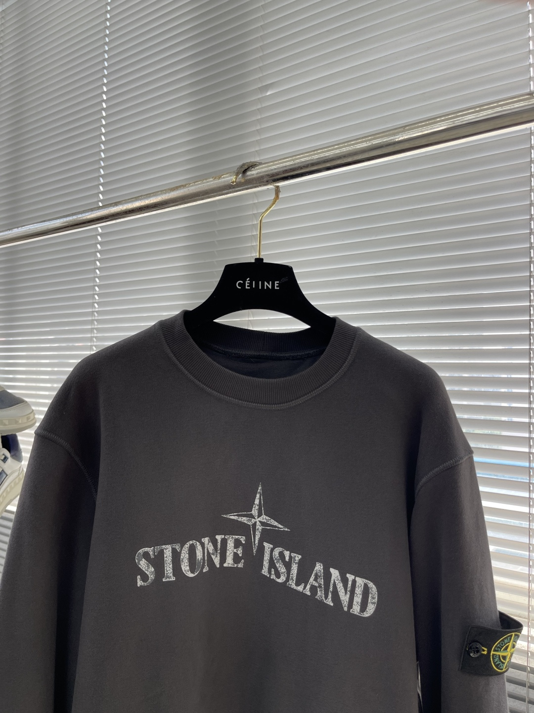 -Stone Island 2025秋冬系列休闲圆领卫衣码数：M-5XL 微阔版型轻量棉感卫衣。石头家同