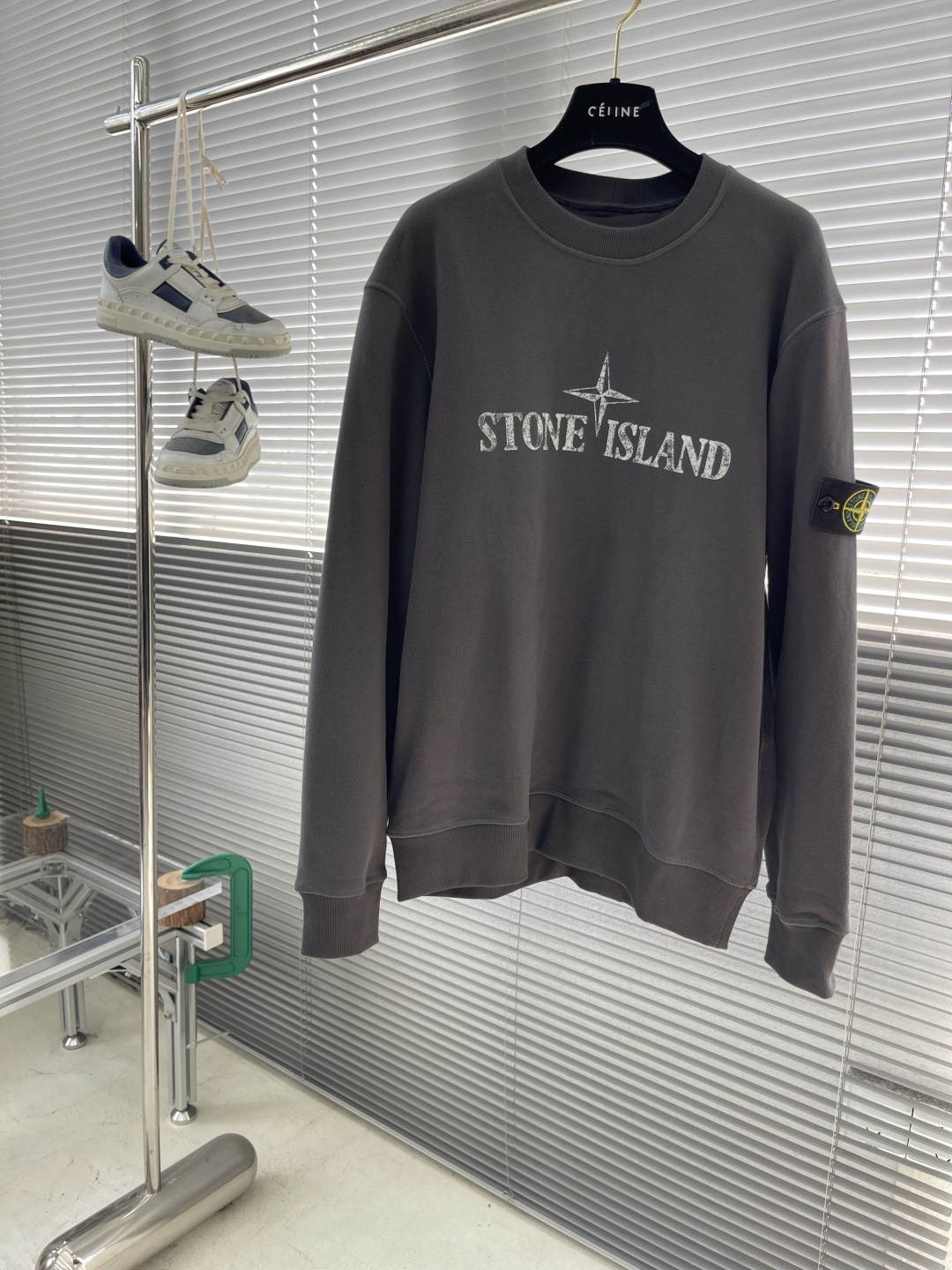 -Stone Island 2025秋冬系列休闲圆领卫衣码数：M-5XL 微阔版型轻量棉感卫衣。石头家同
