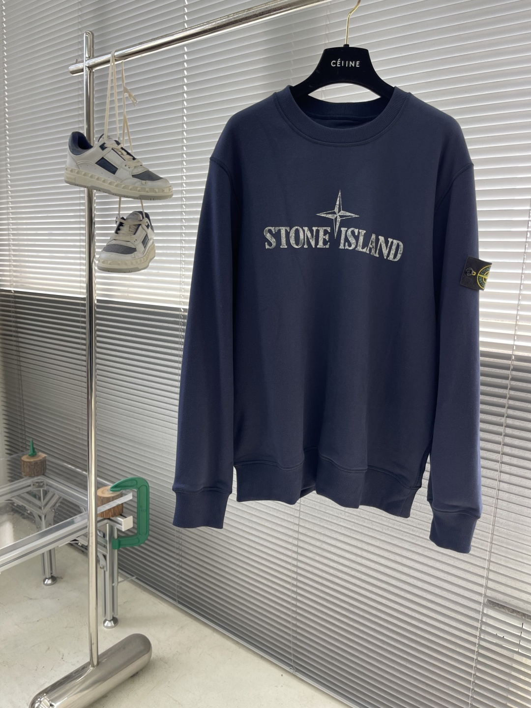 -Stone Island 2025秋冬系列休闲圆领卫衣码数：M-5XL 微阔版型轻量棉感卫衣。石头家同