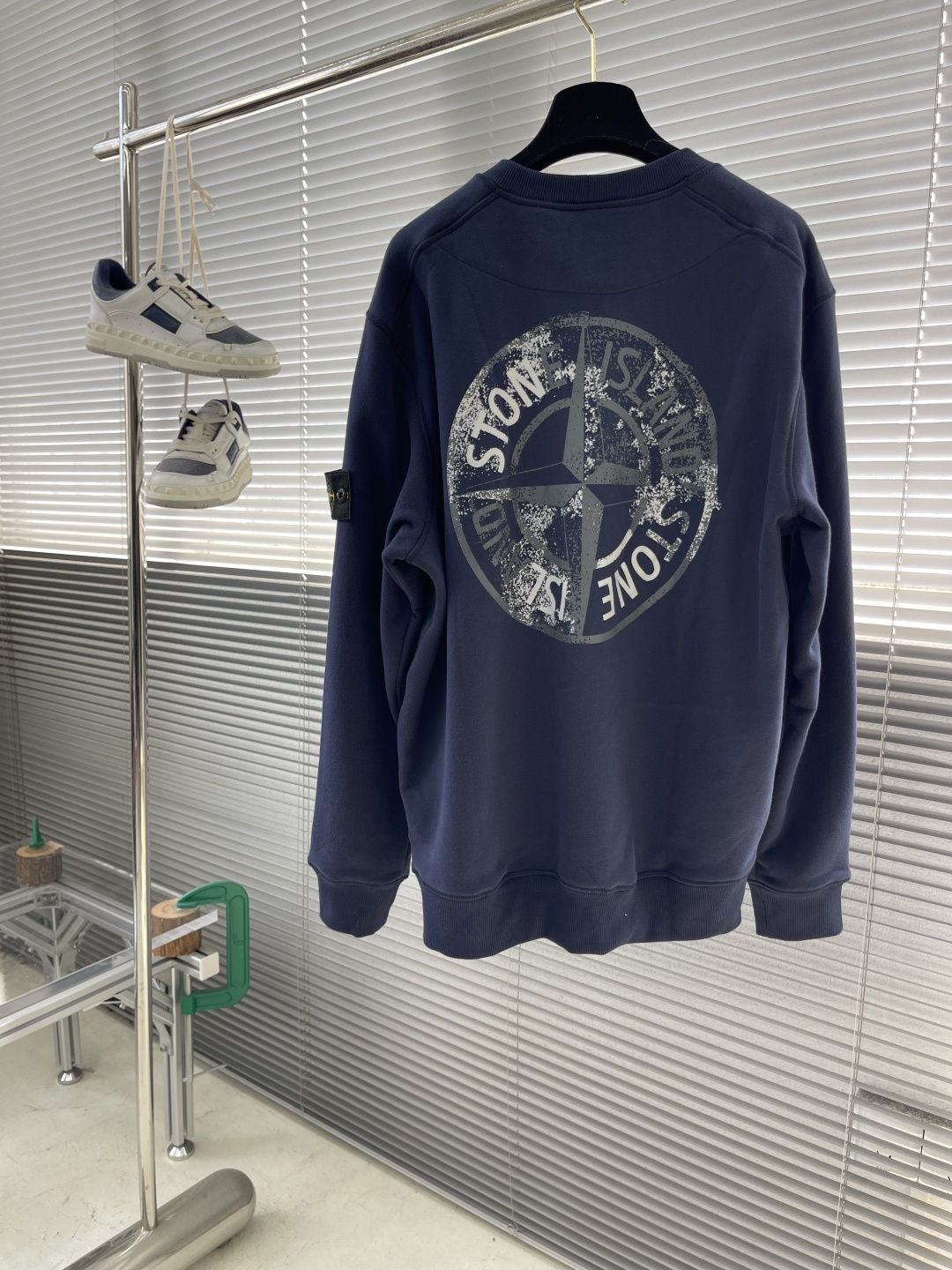 -Stone Island 2025秋冬系列休闲圆领卫衣码数：M-5XL 微阔版型轻量棉感卫衣。石头家同