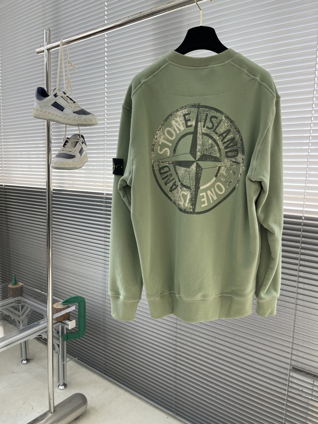 -Stone Island 2025秋冬系列休闲圆领卫衣码数：M-5XL 微阔版型轻量棉感卫衣。石头家同