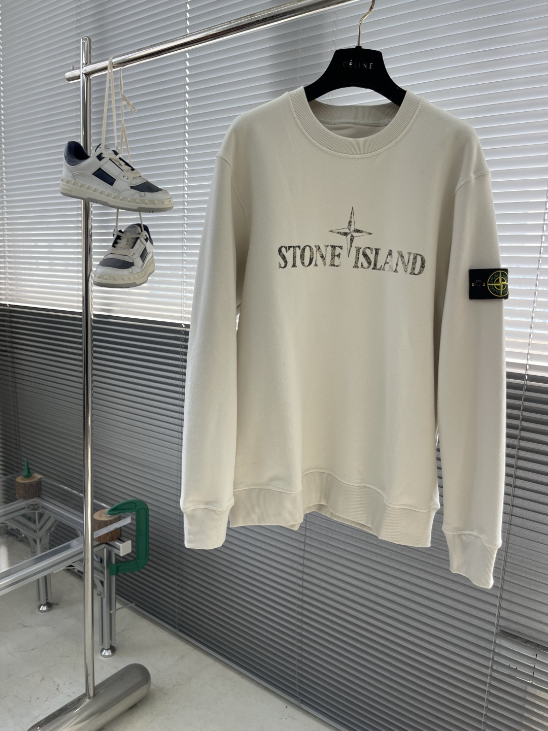 -Stone Island 2025秋冬系列休闲圆领卫衣码数：M-5XL 微阔版型轻量棉感卫衣。石头家同