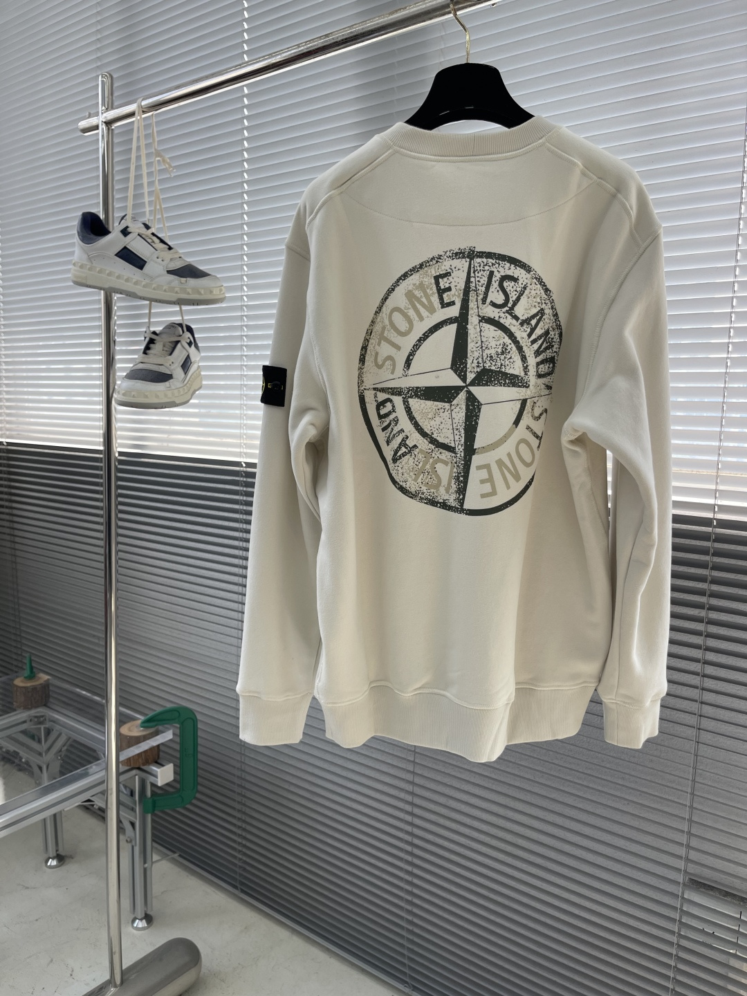 -Stone Island 2025秋冬系列休闲圆领卫衣码数：M-5XL 微阔版型轻量棉感卫衣。石头家同