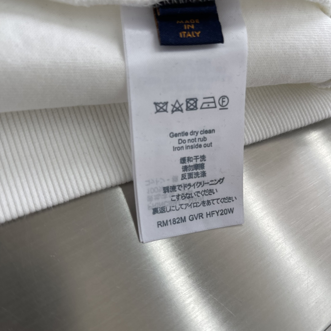 -驴牌 2025fw新款提花字母logo工艺刺绣提花图案休闲宽松棉质面料长袖卫衣男女同款 码数：S-XL