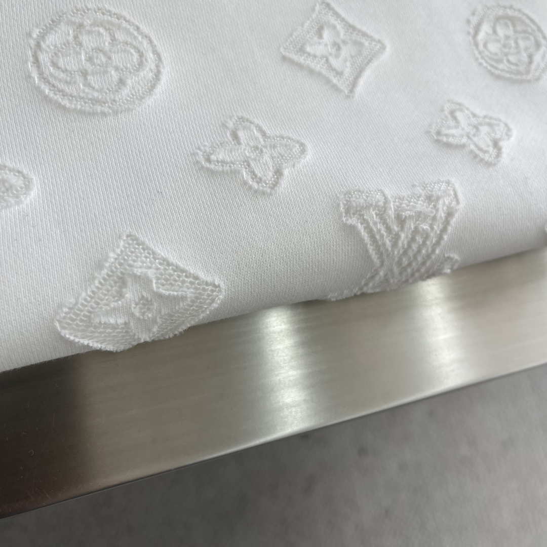 -驴牌 2025fw新款提花字母logo工艺刺绣提花图案休闲宽松棉质面料长袖卫衣男女同款 码数：S-XL