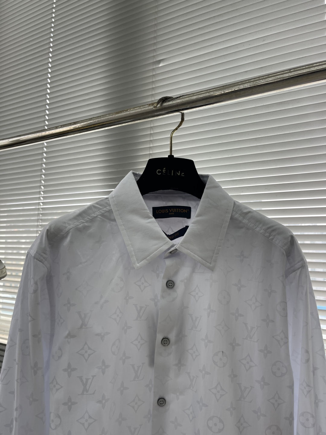 -驴家 25ss新款满印白色衬衫 高版本 码数：S.M.L.XL衣长7576.5 78 79.5胸围 1