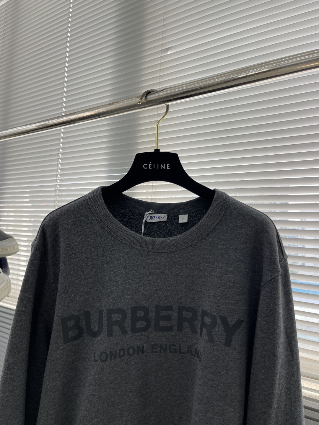 -BBR 24ss灰色字母logoT恤长袖高版本码数：S.M.L.XL衣长71727374胸围 1201