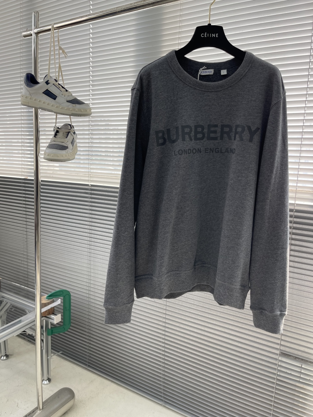 -BBR 24ss灰色字母logoT恤长袖高版本码数：S.M.L.XL衣长71727374胸围 1201