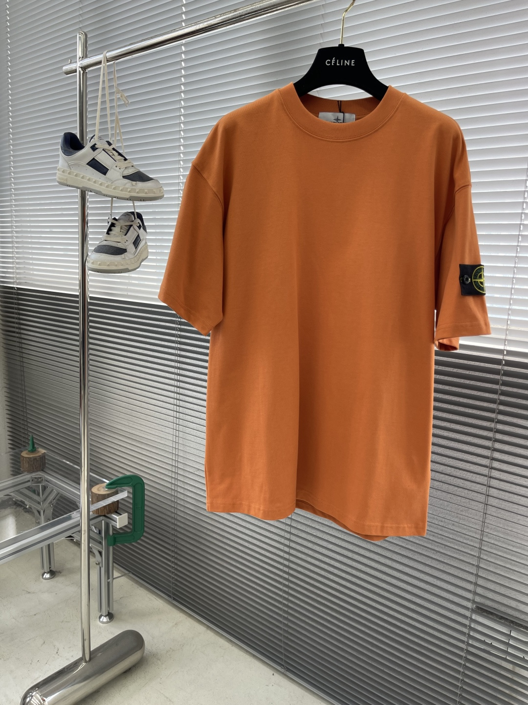 -Stone Island 宽松 纯棉短袖尺码：M-XXL ML XL2XL衣长 6870 7274肩宽