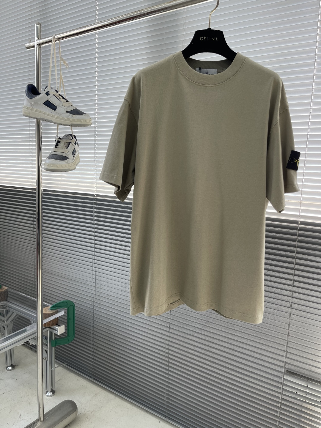 -Stone Island 宽松 纯棉短袖尺码：M-XXL ML XL2XL衣长 6870 7274肩宽