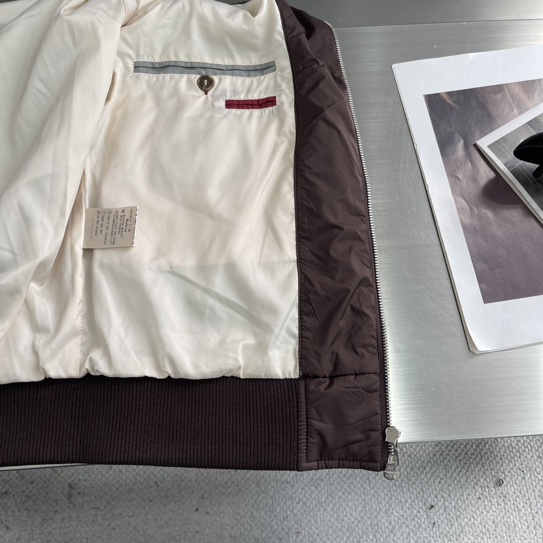 -BC 新款翻领棉服外套中间一层薄棉 面料特别柔软舒适面料 聚酯纤维里料 聚酯纤维尺码：48-56 48