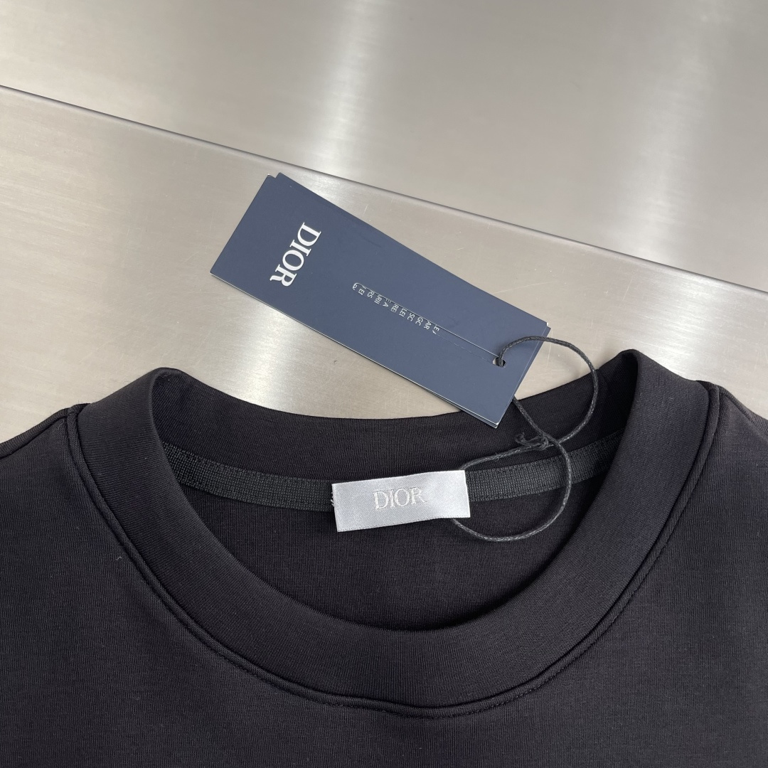 -Dio 黑色反光印花卫衣材质 羊毛莫代尔尺码：48-56 48 50 52 54 56衣长63 65 