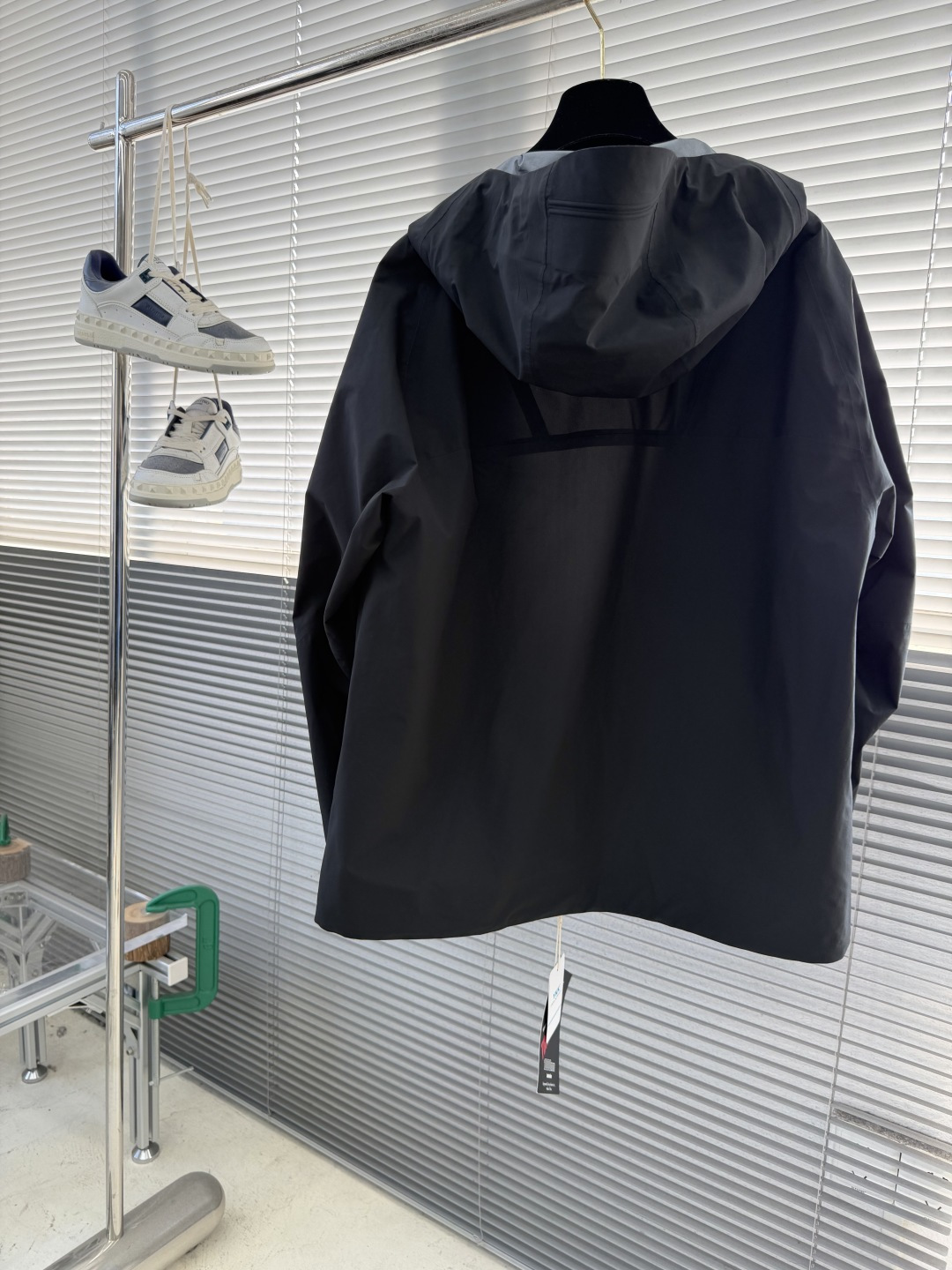 -Stone Island 日本东丽专利防水纤维可拆卸口袋全压胶连帽冲锋衣岛家的高端支线Stellina