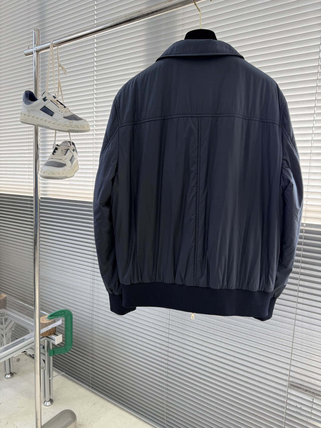 -BC 新款翻领棉服外套中间一层薄棉 面料特别柔软舒适面料 聚酯纤维里料 聚酯纤维尺码：48-56 48