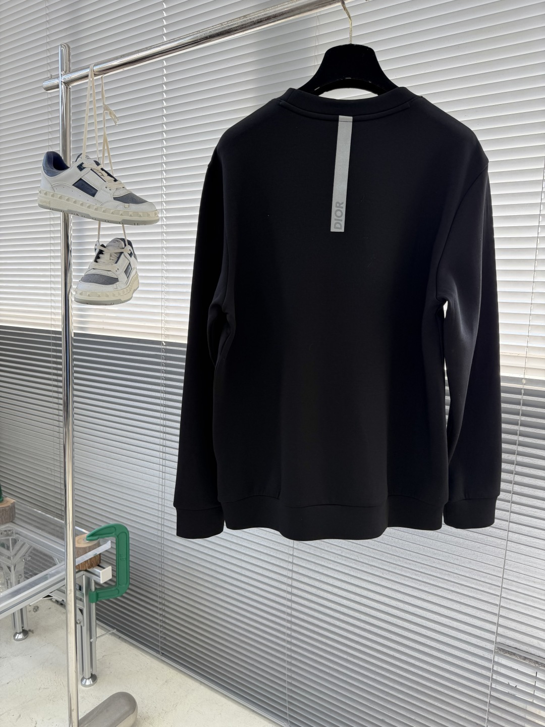 -Dio 黑色反光印花卫衣材质 羊毛莫代尔尺码：48-56 48 50 52 54 56衣长63 65 