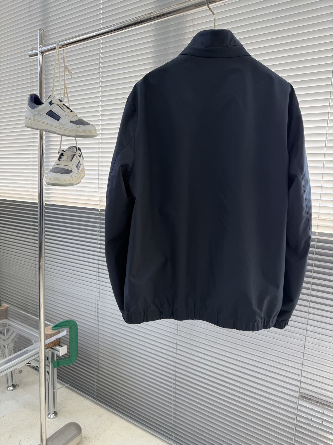 -Kiton 拉链双面穿立领外套材质 面料 聚酯纤维 里料 羊绒 聚酯纤维尺码：48-56 48胸围11