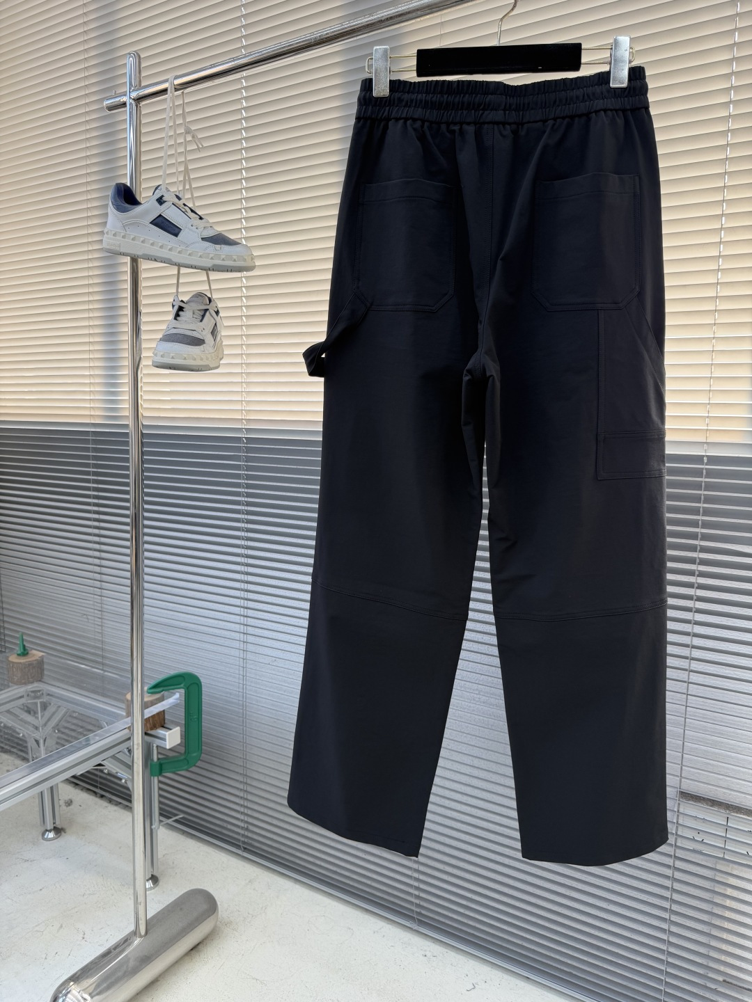 -Dio X stone island 新款2025时尚石头岛联名多功能休闲裤 定织面料 石头岛方针袖章