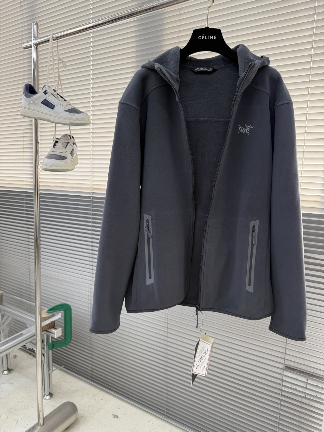 -加绒加厚款！🐦 鸟家 连帽加绒拉链开衫外套！男女同款！ KYANITE JACKET户外保暖连帽抓绒衫