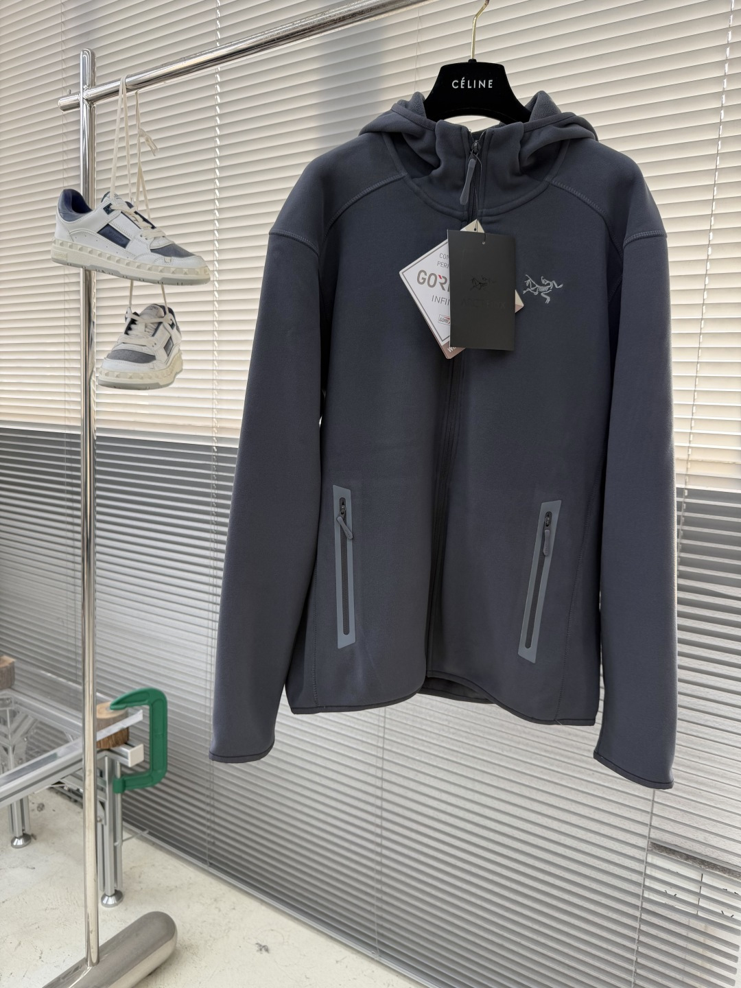 -加绒加厚款！🐦 鸟家 连帽加绒拉链开衫外套！男女同款！ KYANITE JACKET户外保暖连帽抓绒衫