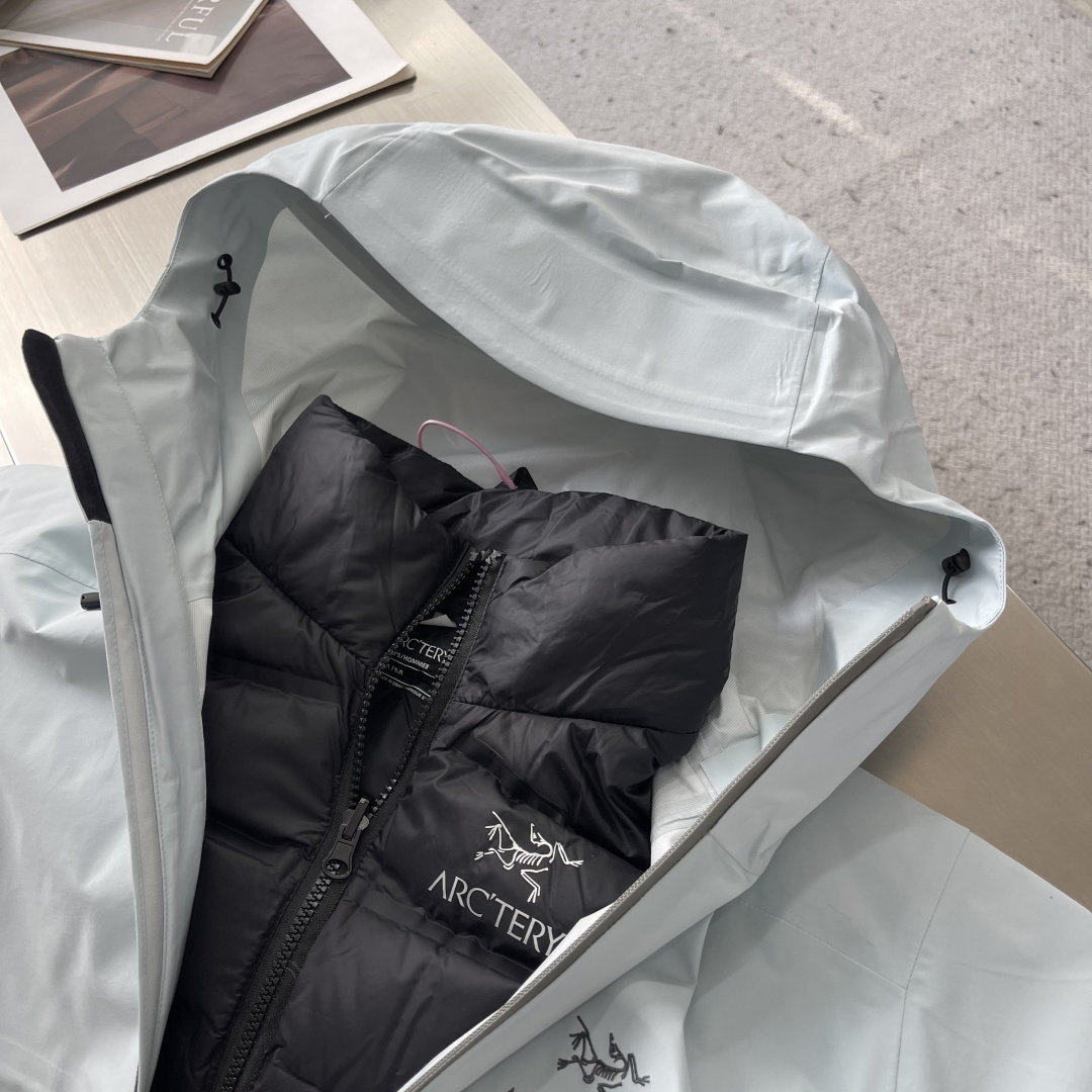 -🐦 鸟家 王炸款三合一冲锋衣羽绒服了来了！一衣三穿！内胆带logo轻薄户外级羽绒服！外层是天花板级别鸟