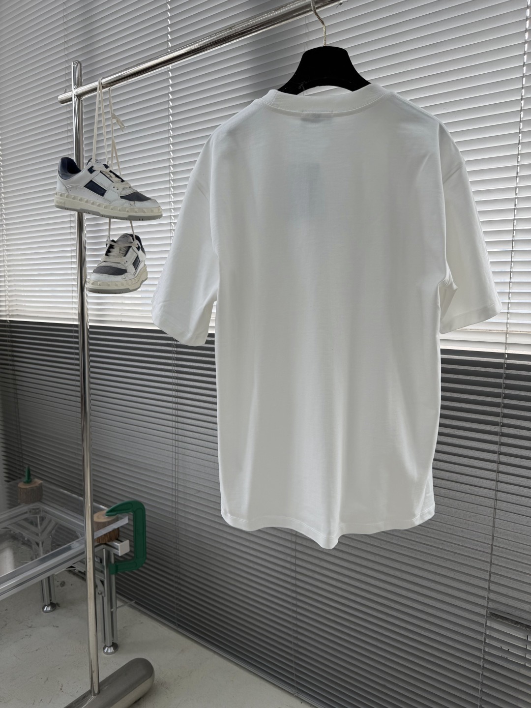 -Balenciag 锁扣‼️短袖T恤®经典双B印花短袖T恤，390克高克重双股双纱纯棉面料 此面料厚实