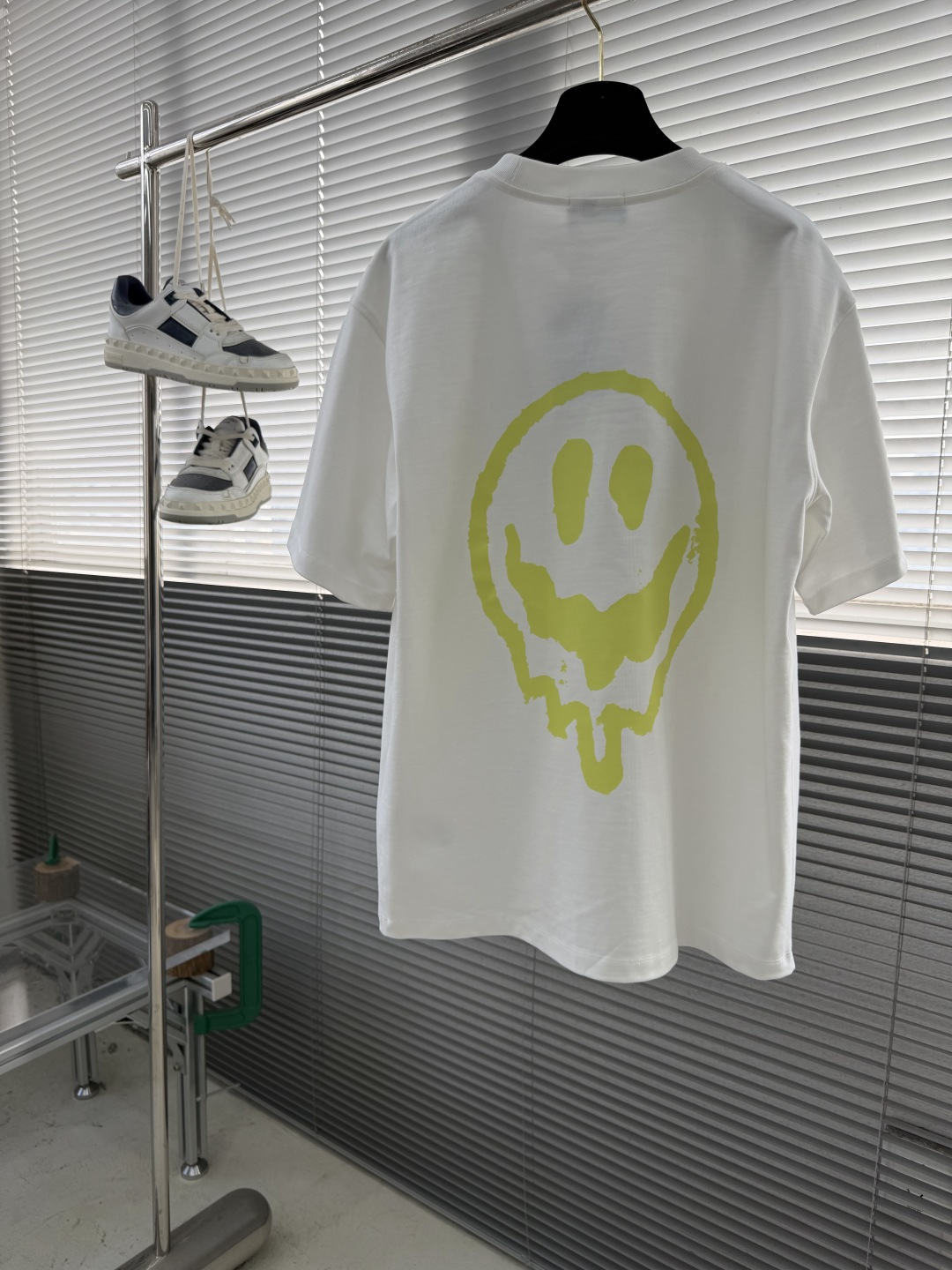 -Balenciag 外星人涂鸦‼️短袖T恤®High Summer系列👽外星人涂鸦T恤，390克高克重