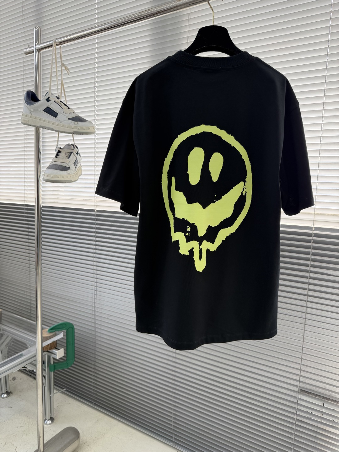 -Balenciag 外星人涂鸦‼️短袖T恤®High Summer系列👽外星人涂鸦T恤，390克高克重