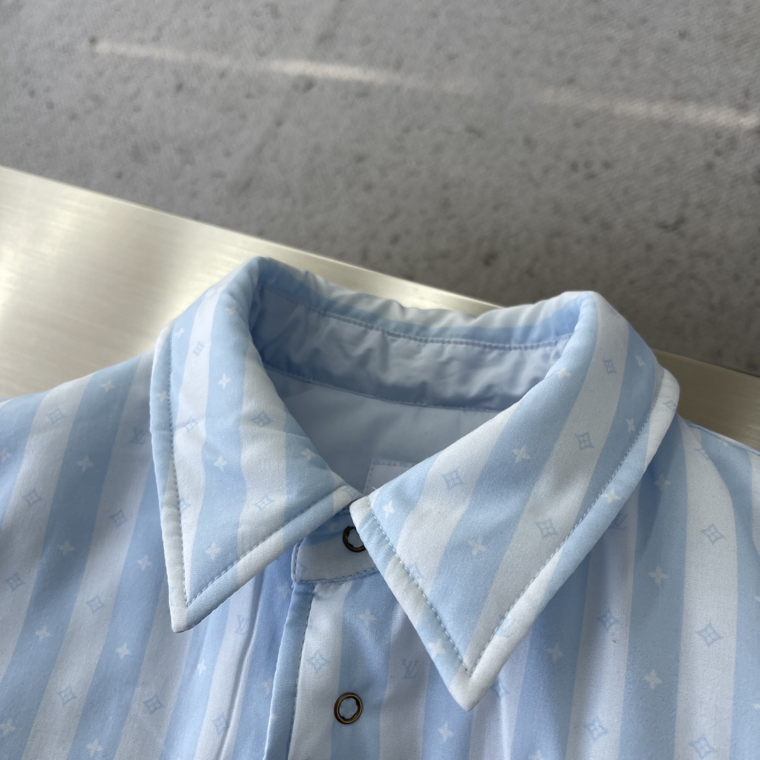 -驴牌 25fw新款双面衬垫长袖夹克式衬衫本款轻盈衬垫棉质夹克式衬衫温暖舒适，是打造滑雪后休闲造型的上佳