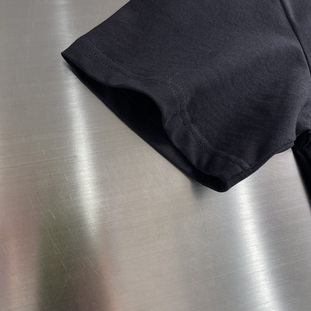 -MM6 马吉拉 25fw新款T恤 前胸四角标厚板胶厚背数码直喷印花双纱精纺全棉100%面料克重300克