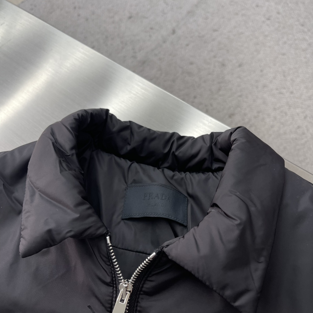 PRAD nylon zipper cotton jacketUsing 60 strands of 100% nylon fabric - Clothes 3
